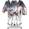 imageQUIKSILVER 10x10 Pop Up Canopy  Beach Tent with One Push Setup  Outdoor Sun Shade for Beach Events Parties Camping  Portable Gazebo with Carry Bag