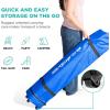 imageQUIKSILVER 10x10 Pop Up Canopy  Beach Tent with One Push Setup  Portable Outdoor Sun Shade for Beach Events Parties Camping  Easy Setup Gazebo with Carry Bag