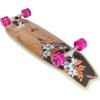 imageQUIKSILVER Fishtail Cruiser Skateboard Bright Floral 32 Inches  Perfect for Girls Boys and Kids Ages 8  Stylish Durable and Fun Skateboard for Young RidersBright Floral