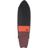 imageQUIKSILVER Fishtail Cruiser Skateboard Bright Floral 32 Inches  Perfect for Girls Boys and Kids Ages 8  Stylish Durable and Fun Skateboard for Young RidersFade Lines Orange