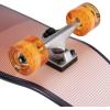 imageQUIKSILVER Fishtail Cruiser Skateboard Bright Floral 32 Inches  Perfect for Girls Boys and Kids Ages 8  Stylish Durable and Fun Skateboard for Young RidersFade Lines Orange