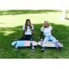 imageQUIKSILVER Fishtail Cruiser Skateboard Bright Floral 32 Inches  Perfect for Girls Boys and Kids Ages 8  Stylish Durable and Fun Skateboard for Young RidersBright Floral