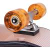 imageQUIKSILVER Fishtail Cruiser Skateboard Bright Floral 32 Inches  Perfect for Girls Boys and Kids Ages 8  Stylish Durable and Fun Skateboard for Young RidersFade Lines Orange