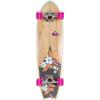 imageQUIKSILVER Fishtail Cruiser Skateboard Bright Floral 32 Inches  Perfect for Girls Boys and Kids Ages 8  Stylish Durable and Fun Skateboard for Young RidersBright Floral