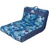 imageQUIKSILVER Mini Pool Lounger Float  Compact Inflatable Lounge Chair with Backrest ampamp Cup Holder Durable ampamp Comfortable Pool Float for Adults or Kids  Perfect for Pool Beach or Lake