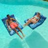 imageQUIKSILVER Mini Pool Lounger Float  Compact Inflatable Lounge Chair with Backrest ampamp Cup Holder Durable ampamp Comfortable Pool Float for Adults or Kids  Perfect for Pool Beach or Lake