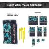 imageQUIKSILVER SandFree Beach Mat  Large Waterproof Outdoor Picnic Blanket Lightweight Foldable Mat for Beach Camping Park or Travel  Fits 46 People QuickDry Durable