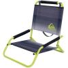 imageQuiksilver Low Beach Chair  Lightweight Folding Chair with Adjustable Recline and Cup Holder  Portable and Durable Chairs for Beach Camping or Outdoor Events