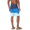 imageQuiksilver Mens Standard Everyday 21quot Board ShortsNautical Blue Stripe