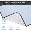 imageQuiksilver SandFree Beach Mat  Large WaterResistant Outdoor Picnic Blanket Lightweight Foldable Mat for Beach Camping Park or Travel  Fits 46 People QuickDry Durable