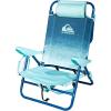 imageQuiksilver Beach Chair  Lightweight Folding Chair with Adjustable Recline and Cup Holder  Portable and Durable Chairs for Beach Camping or Outdoor Events