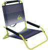imageQuiksilver Low Beach Chair  Lightweight Folding Chair with Adjustable Recline and Cup Holder  Portable and Durable Chairs for Beach Camping or Outdoor Events
