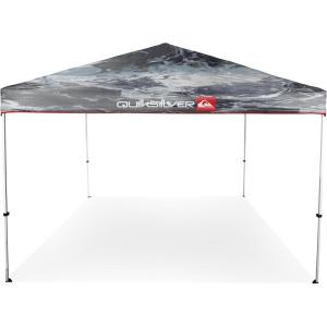 imageQUIKSILVER 10x10 Pop Up Canopy  Beach Tent with One Push Setup  Outdoor Sun Shade for Beach Events Parties Camping  Portable Gazebo with Carry Bag