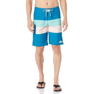 imageQuiksilver Mens Standard Everyday 21quot Board ShortsSeaport Amazon 21 Stripe