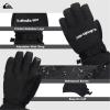 imageQuiksilver Boys Mission Gloves  Waterproof Insulated TouchscreenBlack