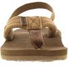 imageQuiksilver Carver Suede Toddler Flip Flop ToddlerTan  Solid