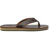 imageQuiksilver Mens Carver Suede 3 Point Flip Flop Athletic SandalDemitasseSolid Carver Nubuck