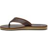 imageQuiksilver Mens Carver Suede 3 Point Flip Flop Athletic SandalDemitasseSolid Carver Nubuck