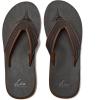 imageQuiksilver Mens Carver Suede 3 Point Flip Flop Athletic SandalDemitasseSolid Carver Nubuck