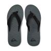 imageQuiksilver Mens Carver Suede 3 Point Flip Flop Athletic SandalGrey 1