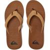 imageQuiksilver Mens Carver Suede 3 Point Flip Flop Athletic SandalTan 1