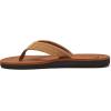 imageQuiksilver Mens Carver Suede 3 Point Flip Flop Athletic SandalTan 1