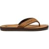 imageQuiksilver Mens Carver Suede 3 Point Flip Flop Athletic SandalTan Carver Nubuck