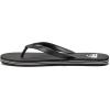 imageQuiksilver Mens Molokai Flip Flop Athletic SandalBlackBlackWhite