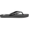 imageQuiksilver Mens Molokai Flip Flop Athletic SandalBlackBlackWhite