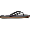 imageQuiksilver Mens Molokai Flip Flop Athletic SandalBlackRedGreen