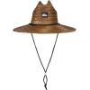 imageQuiksilver Mens Pierside Lifeguard Beach Sun Straw HatDark Brown