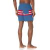 imageQuiksilver Mens Solid Elastic Waist Volley Boardshort Swim Trunk Bathing SuitCaptains Blue Amazon Volley