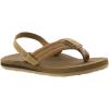 imageQuiksilver Carver Suede Toddler Flip Flop ToddlerTan  Solid