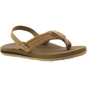 imageQuiksilver Carver Suede Toddler Flip Flop ToddlerTan  Solid