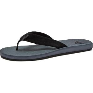 imageQuiksilver Mens Carver Suede 3 Point Flip Flop Athletic SandalGrey 1