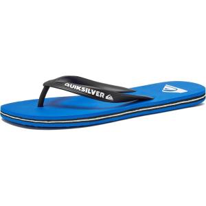 imageQuiksilver Mens Molokai Flip Flop Athletic SandalBlackBlueBlack
