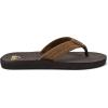 imageQuiksilver Boys Carver Suede Fixed Strap Kids Flip Flop Youth SandalDemitasse  Solid