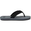 imageQuiksilver Boys Carver Suede Fixed Strap Kids Flip Flop Youth SandalGrey