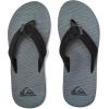 imageQuiksilver Boys Carver Suede Fixed Strap Kids Flip Flop Youth SandalGrey
