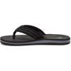 imageQuiksilver Boys Carver Suede Fixed Strap Kids Flip Flop Youth SandalSolid Black