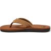 imageQuiksilver Boys Carver Suede Fixed Strap Kids Flip Flop Youth SandalTan