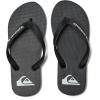 imageQuiksilver Girls Molokai Kids Flip Flop Youth SandalBlackBlackWhite