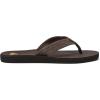 imageQuiksilver Mens Carver Suede 3 Point Flip Flop Athletic SandalDemitasse Solid