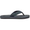 imageQuiksilver Mens Carver Suede 3 Point Flip Flop Athletic SandalGreyGreyBlack