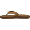 imageQuiksilver Mens Carver Suede 3 Point Flip Flop Athletic SandalTanSolid