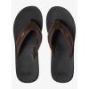 imageQuiksilver Mens Flip Flop SandalsBrownBlackBrown