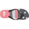 imageQuiksilver Mens Molokai Flip Flop Athletic SandalBlackWhiteBlue Art