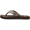 imageQuiksilver Mens Monkey Abyss ThreePoint SandalBlack 3
