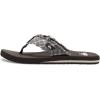 imageQuiksilver Mens Monkey Abyss ThreePoint SandalBlack 4