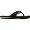 imageQuiksilver Mens Monkey Abyss ThreePoint SandalBlack 5